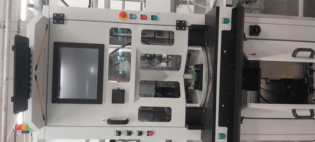 Machine ready for test