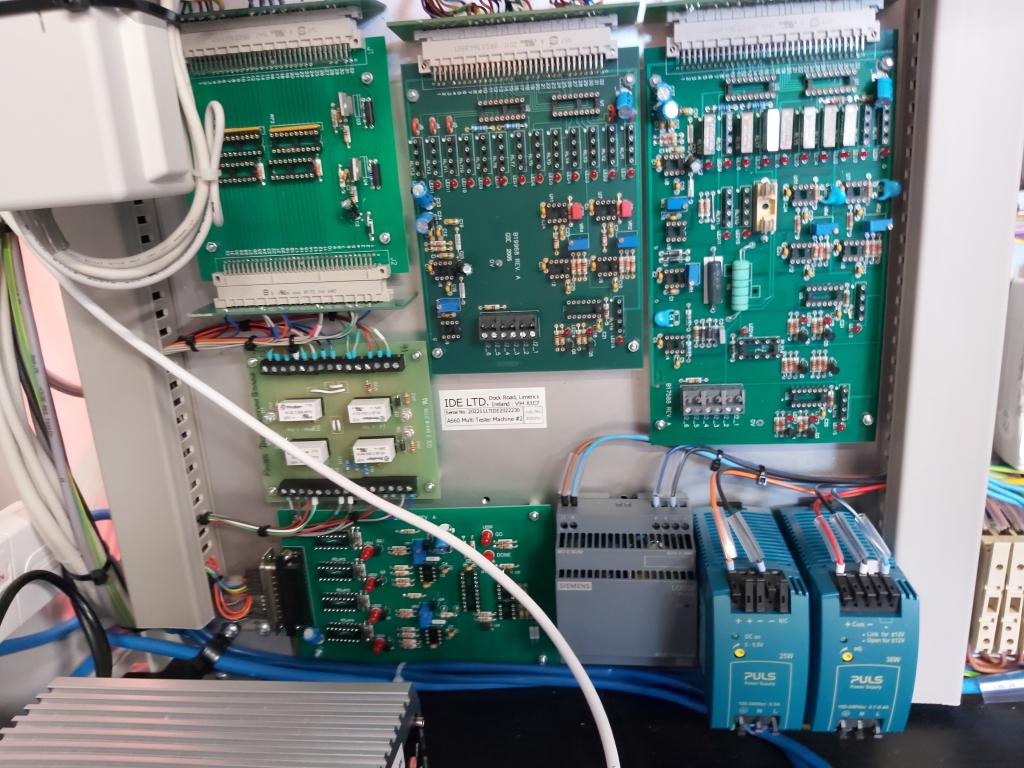 Machine wiring